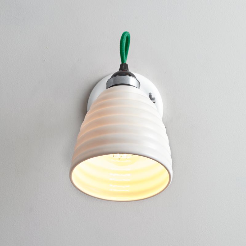 Original BTC Hector Bibendum Wall Light, Green Flex, Un-Switched – from Amos Lighting + Home
