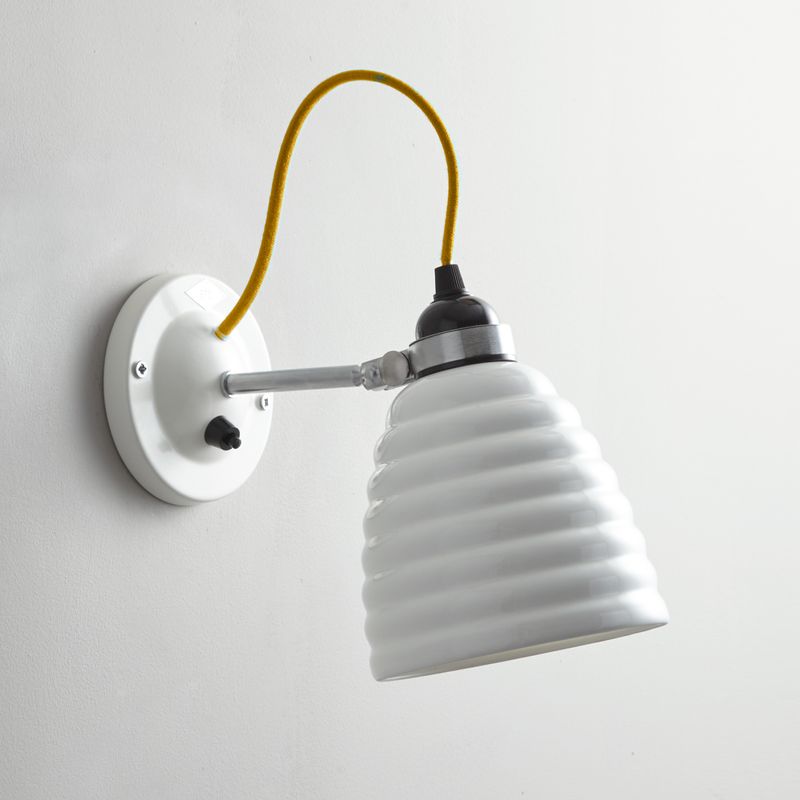 Original BTC Hector Bibendum Wall Light Switched, Yellow Flex – from Amos Lighting + Home