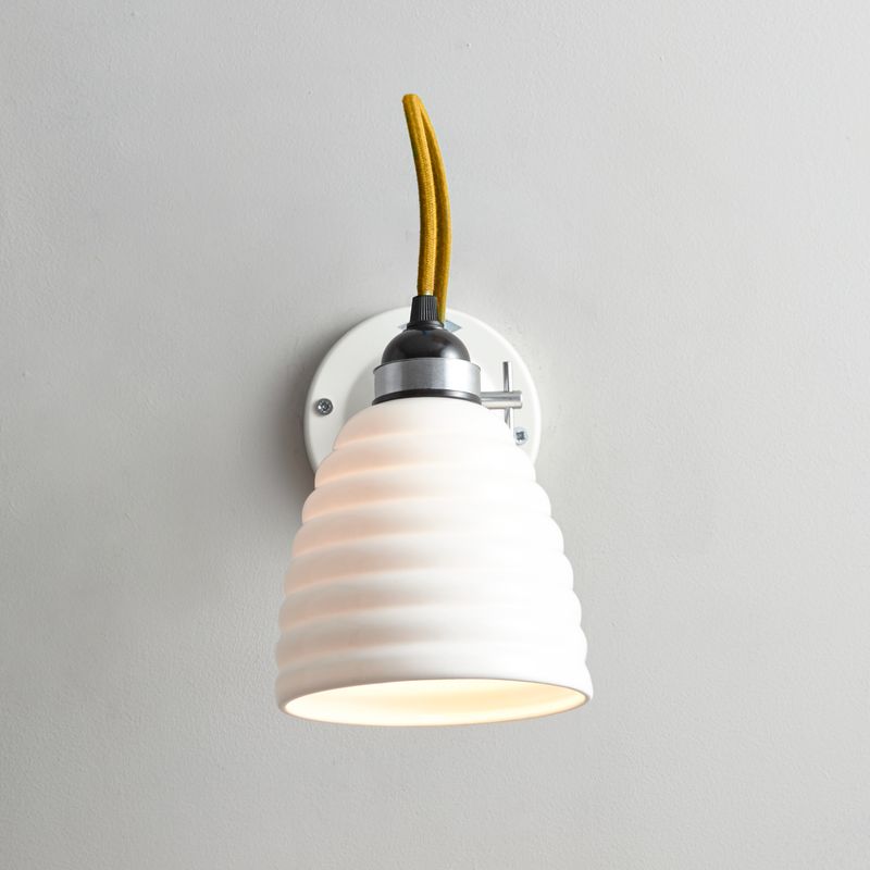 Original BTC Hector Bibendum Wall Light Switched, Yellow Flex – from Amos Lighting + Home