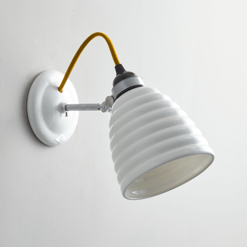 Original BTC Hector Bibendum Wall Light, Yellow Flex, Un-Switched – from Amos Lighting + Home