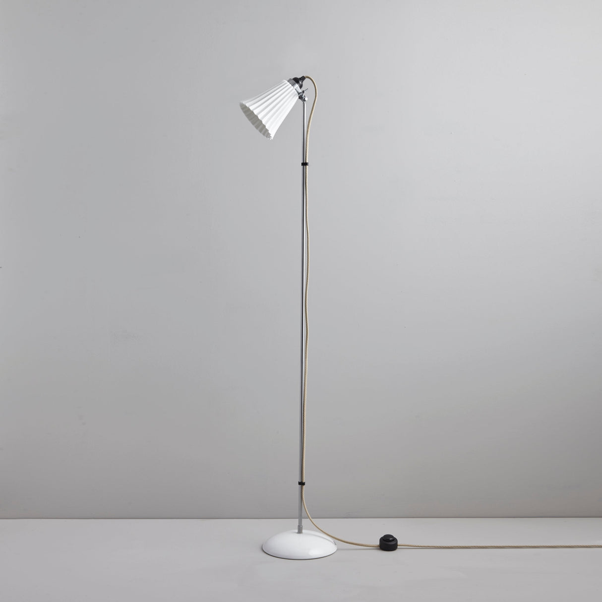 Original BTC Hector Pleat Medium Floor Light – from Amos Lighting + Home