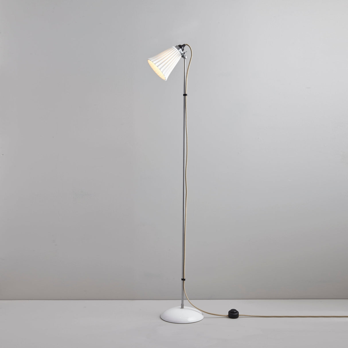 Original BTC Hector Pleat Medium Floor Light – from Amos Lighting + Home