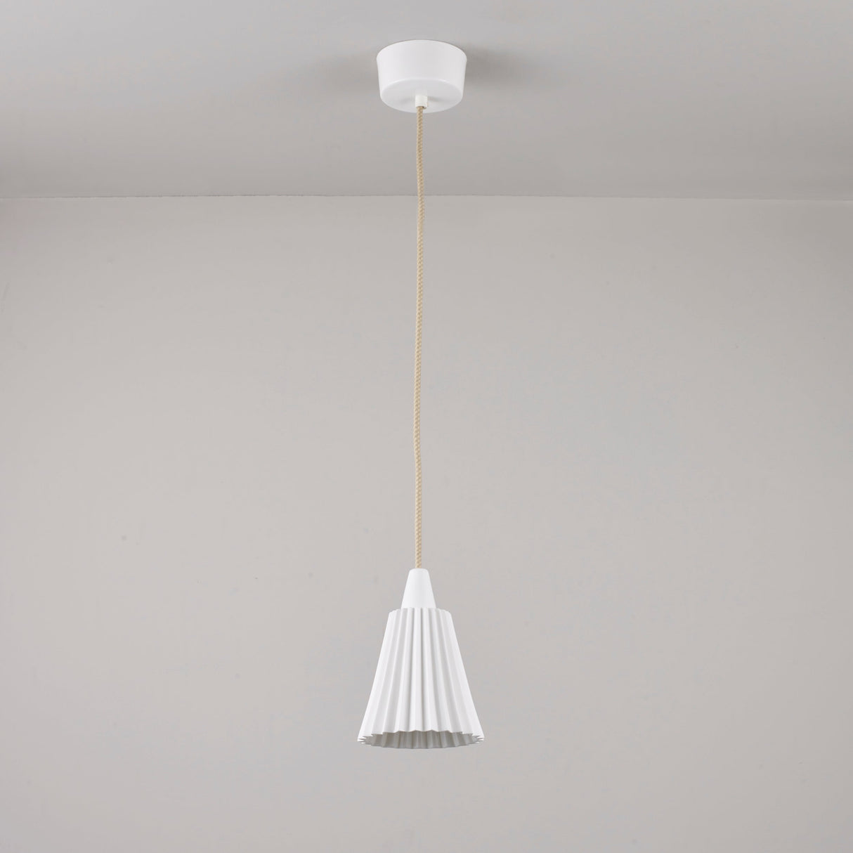 Original BTC Hector Pleat Medium Pendant – from Amos Lighting + Home