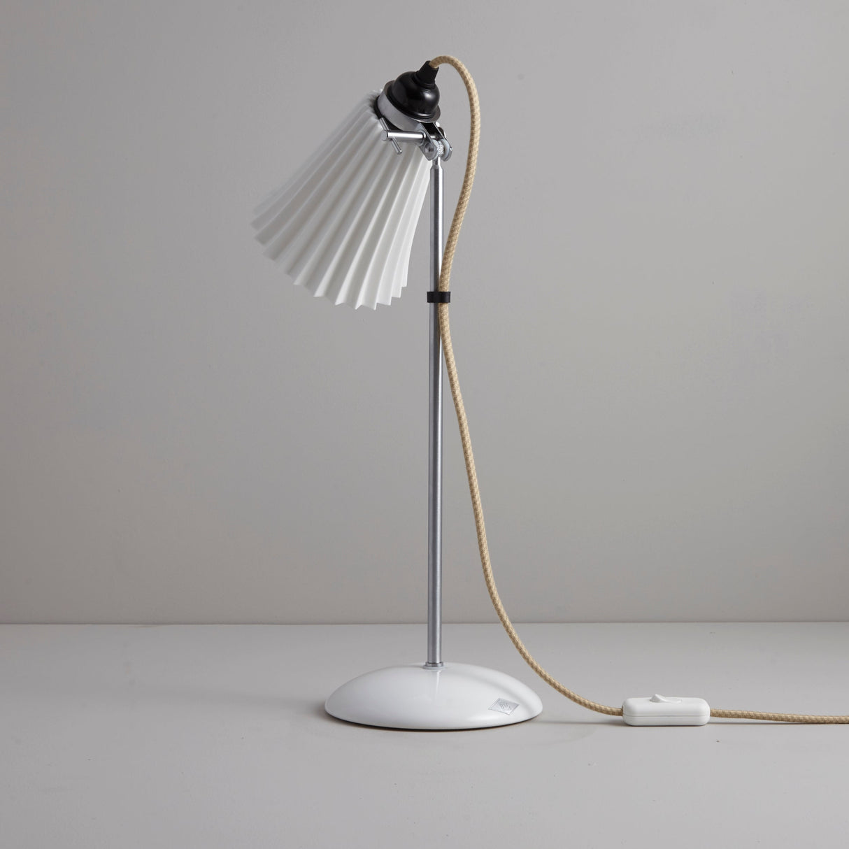 Original BTC Hector Pleat Medium Table Lamp – from Amos Lighting + Home
