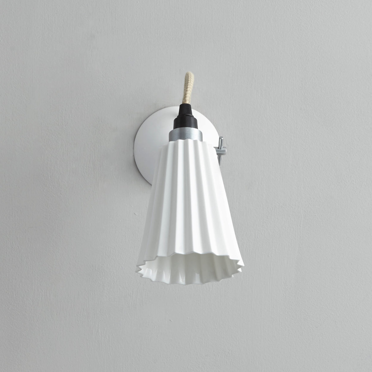 Original BTC Hector Pleat Small Wall Light, Un-Switched – from Amos Lighting + Home