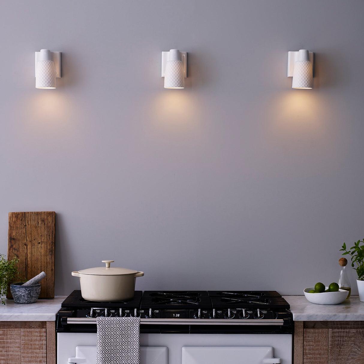 Original BTC Oxford 1 Bone Chine Wall Light – from Amos Lighting + Home