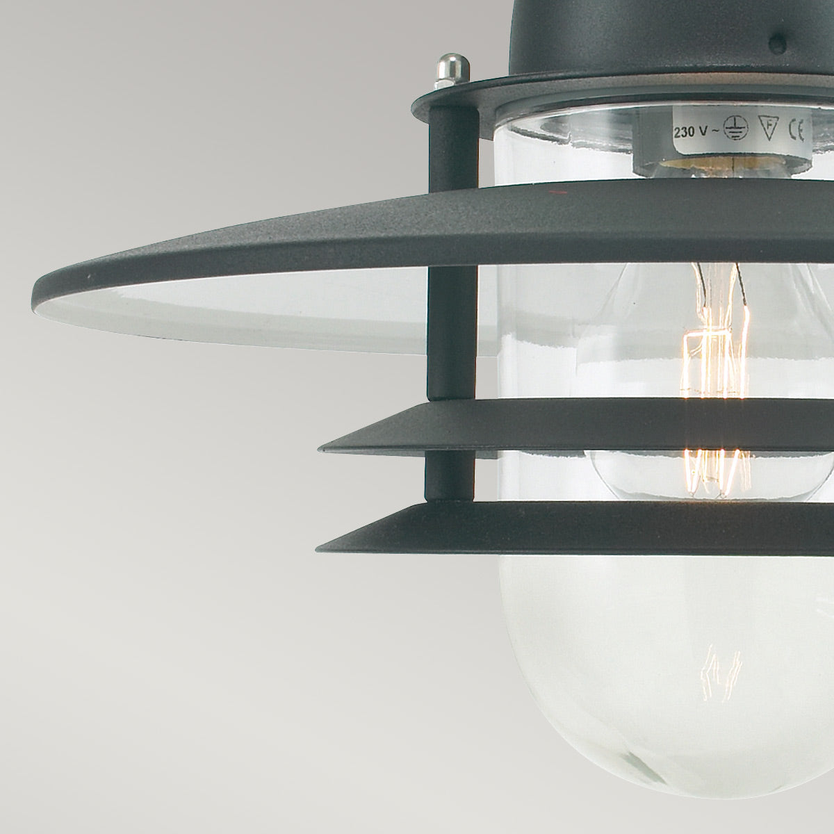 Norlys Oslo Chain Lantern Black