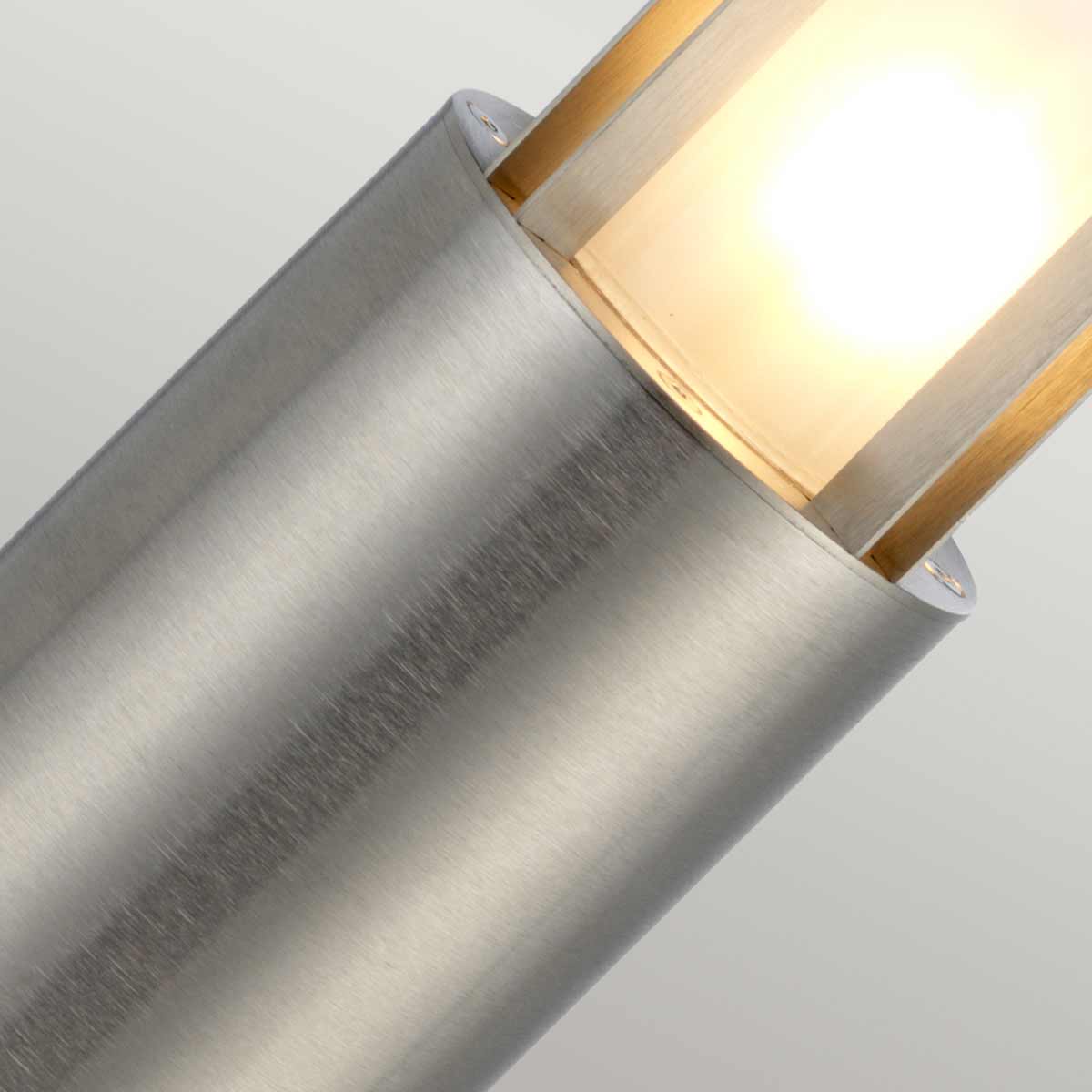 Elstead Paignton 1 Light Bollard Small Silver