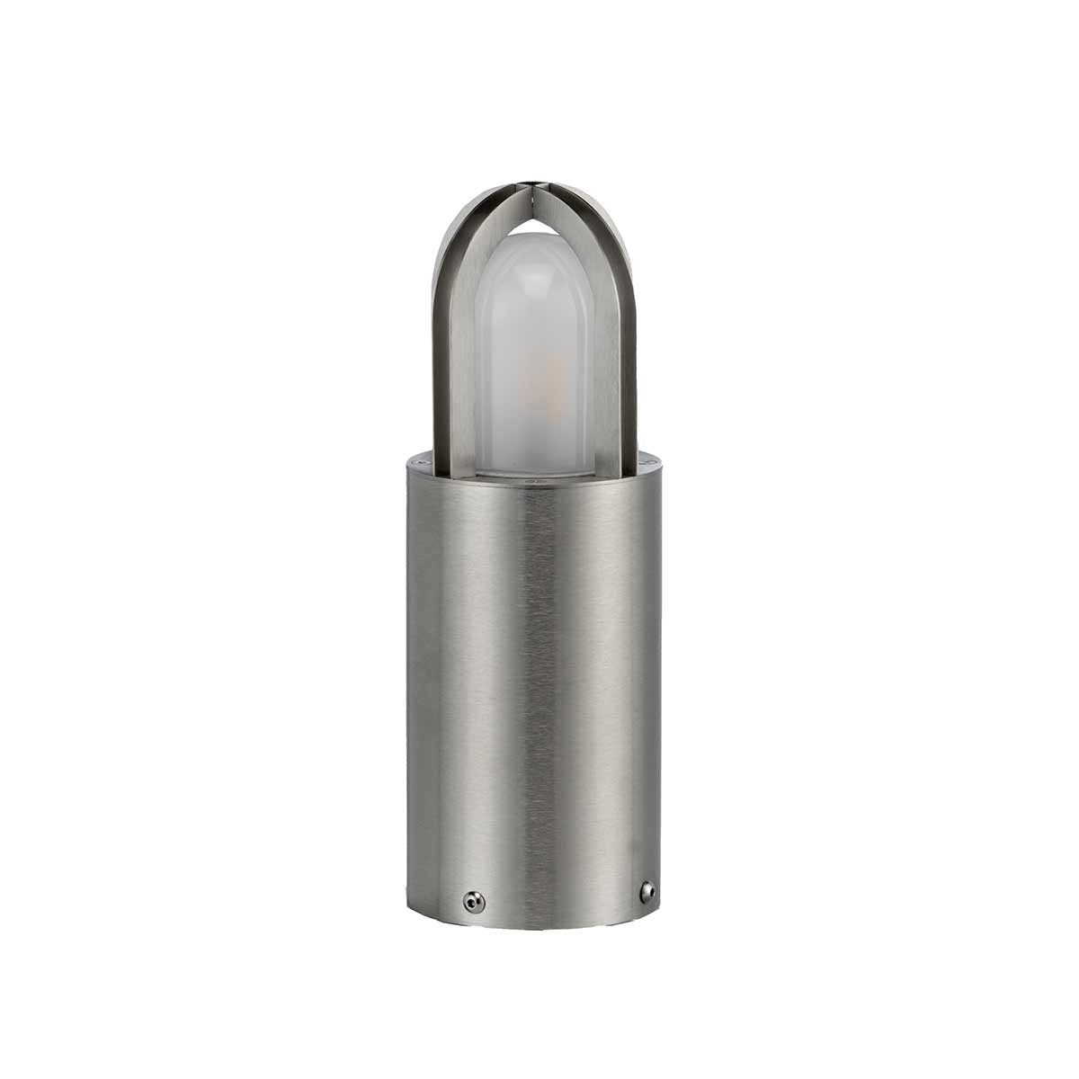 Elstead Paignton 1 Light Bollard Small Silver