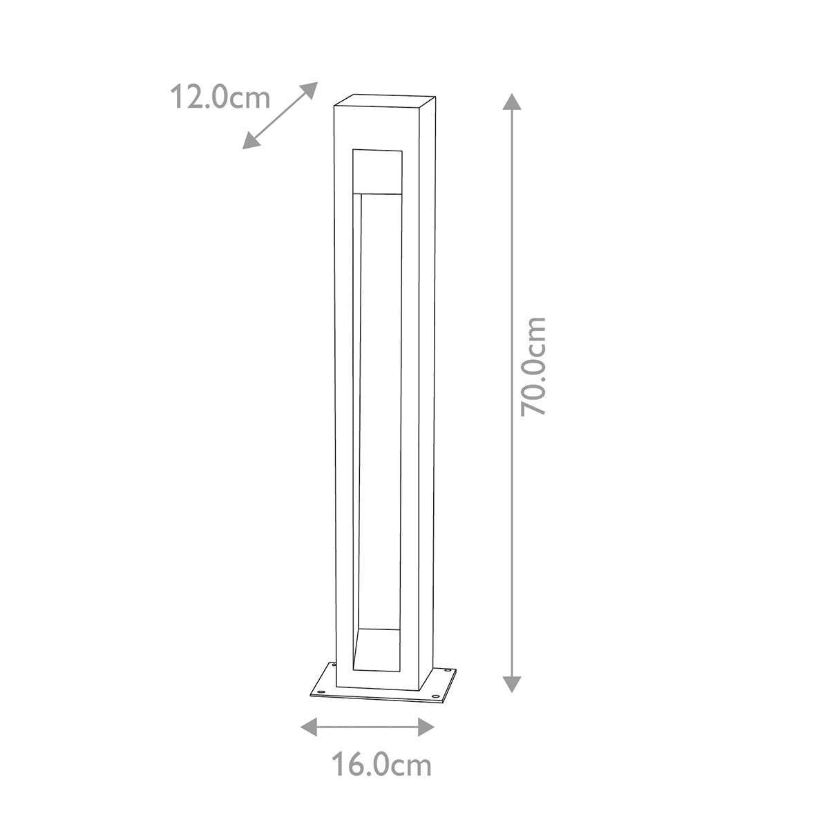 Elstead Parkstone Large LED Bollard
