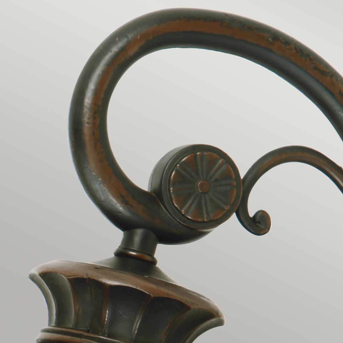 Elstead Philadelphia 3 Light Large Down Wall Lantern