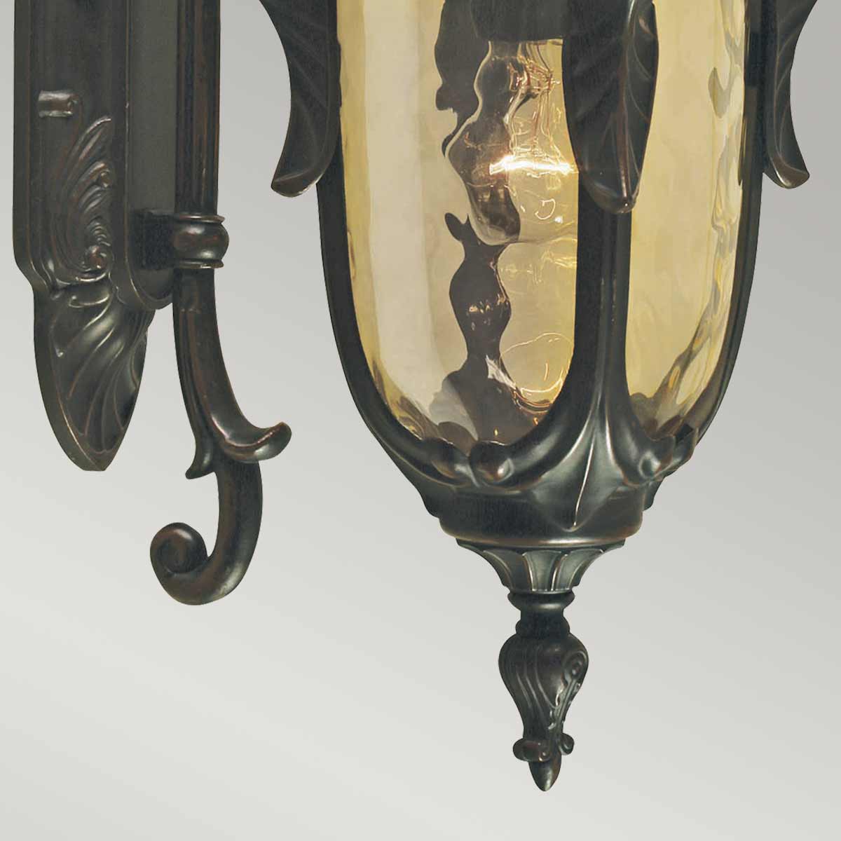 Elstead Philadelphia 1 Light Medium Down Wall Lantern