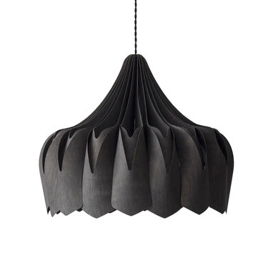 Pilke Pioni Large Pendant Black – from Amos Lighting + Home