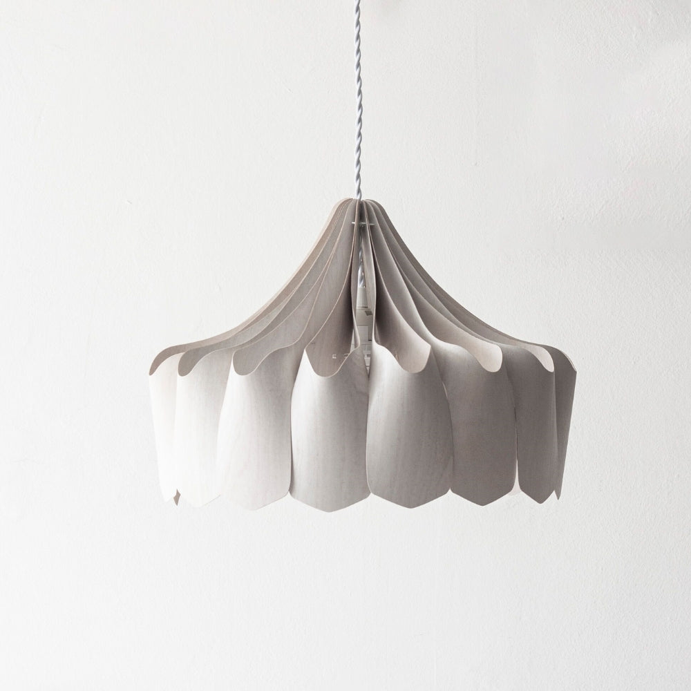 Pilke Pioni Small Pendant White – from Amos Lighting + Home