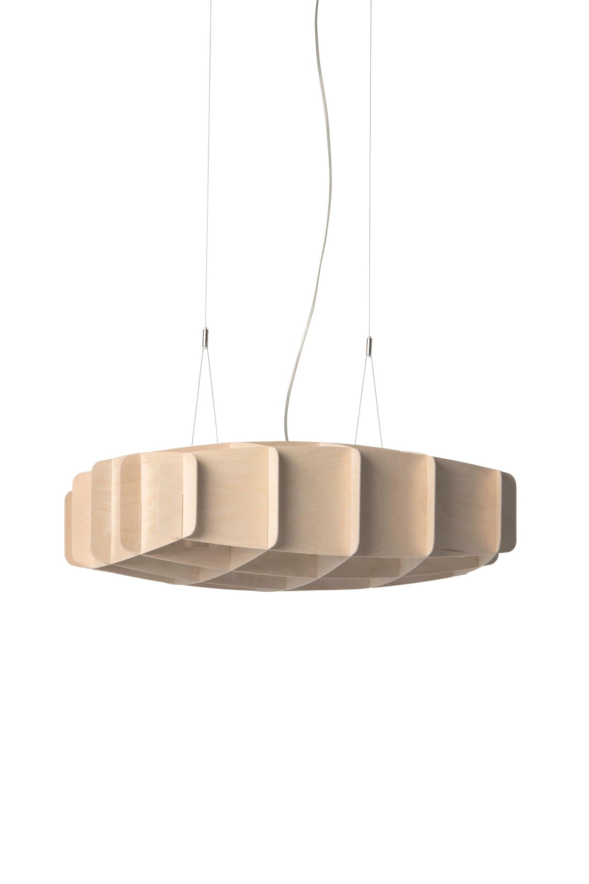 Pilke Ristikko 65 Pendant Birch – from Amos Lighting + Home