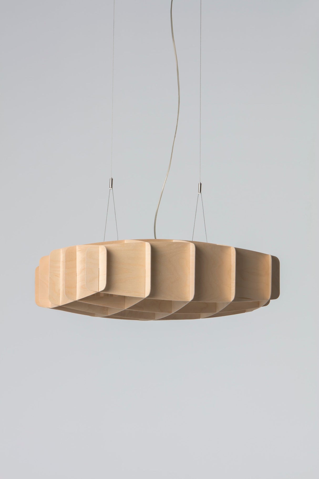 Pilke Ristikko 65 Pendant Birch – from Amos Lighting + Home