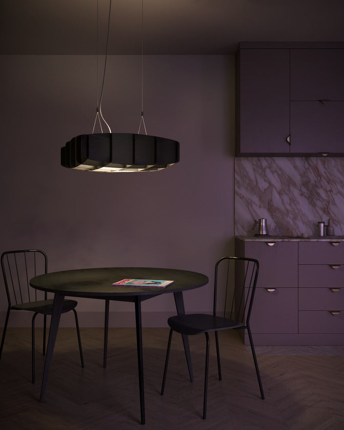 Pilke Ristikko 65 Pendant Black – from Amos Lighting + Home