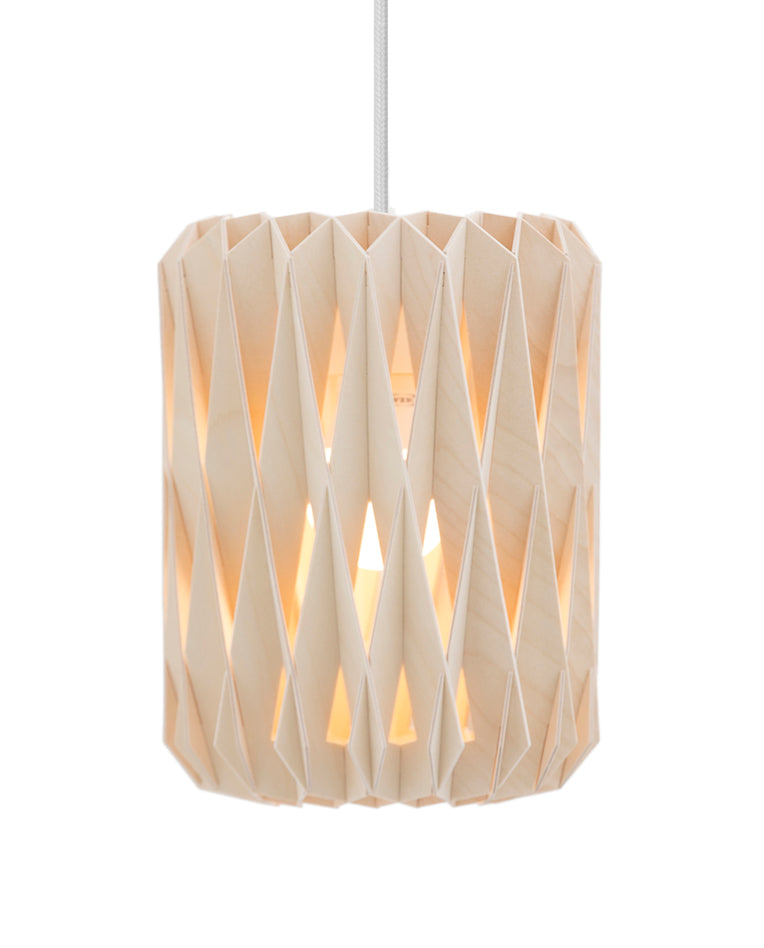 Pilke Signature 18 Pendant Birch – from Amos Lighting + Home