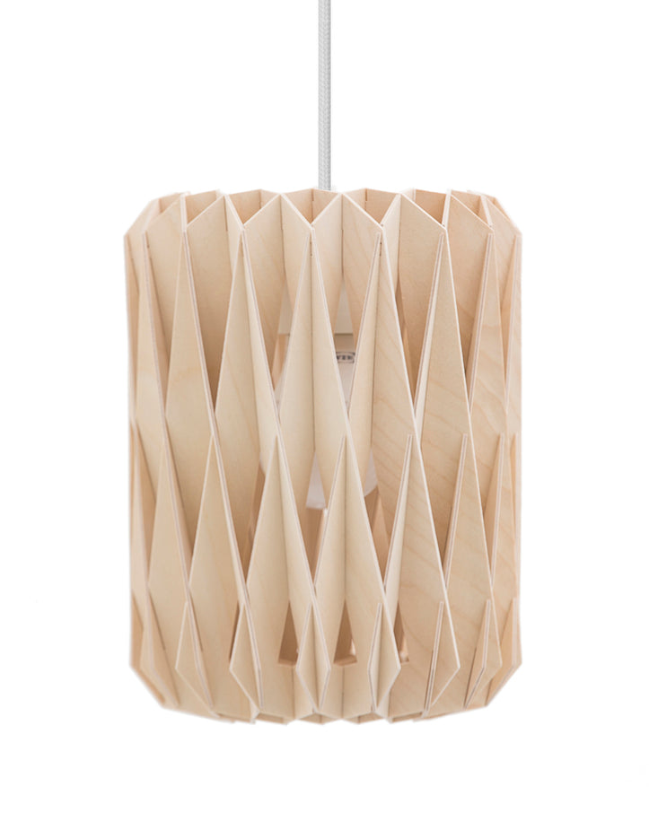 Pilke Signature 18 Pendant Birch – from Amos Lighting + Home