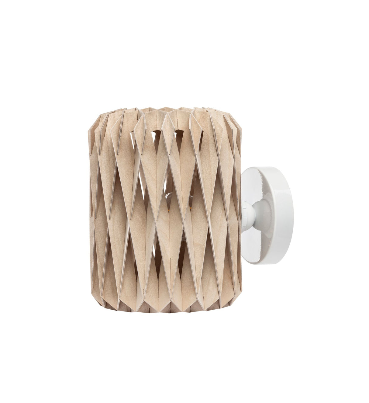 Pilke Signature 18 Wall Light Birch – from Amos Lighting + Home