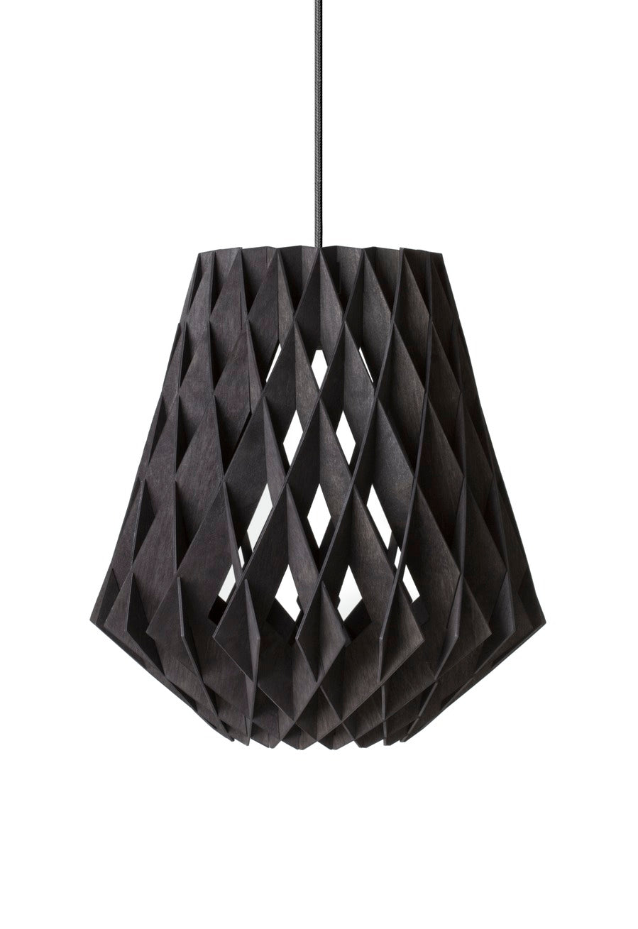 Pilke Signature 28 Pendant Black – from Amos Lighting + Home