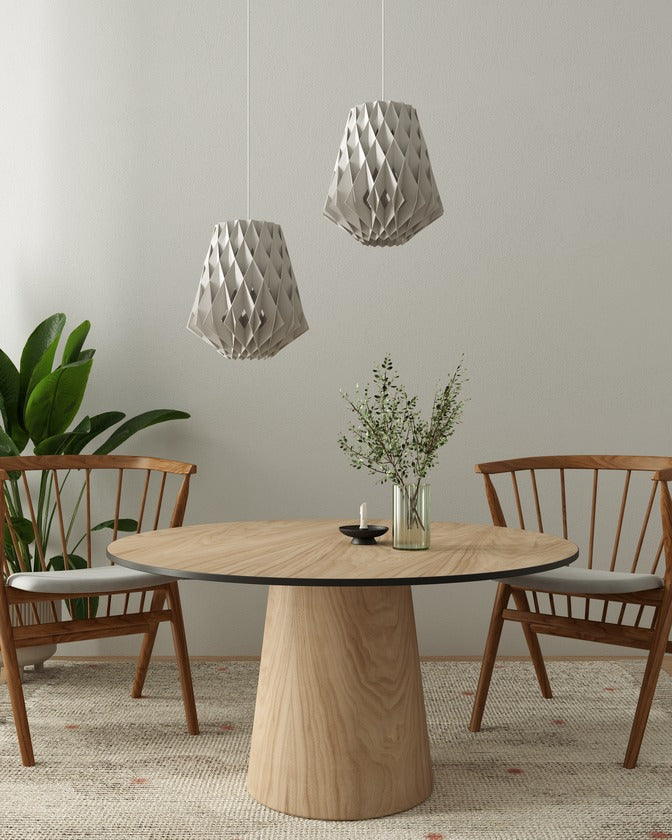 Pilke Signature 28 Pendant White – from Amos Lighting + Home