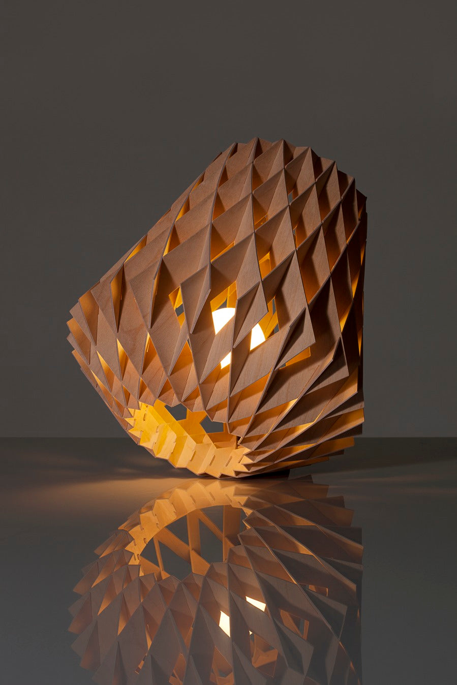 Pilke Signature 28 Table Lamp Birch – from Amos Lighting + Home