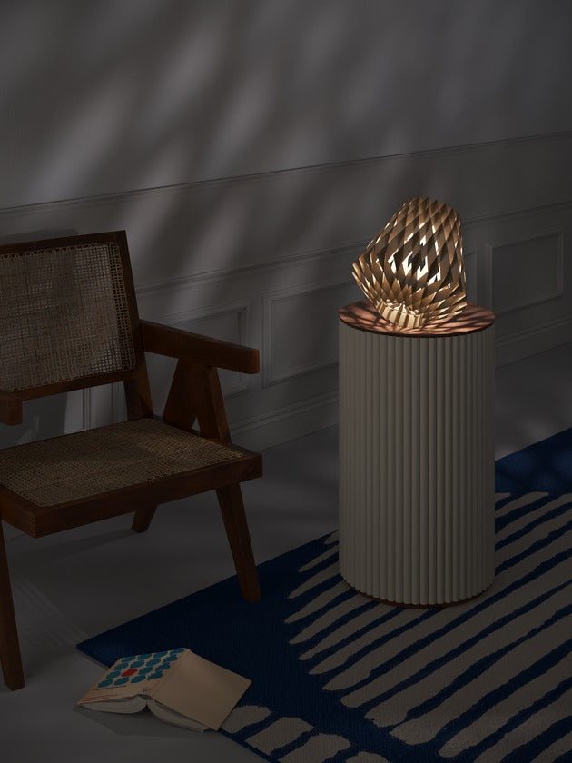 Pilke Signature 28 Table Lamp Birch – from Amos Lighting + Home