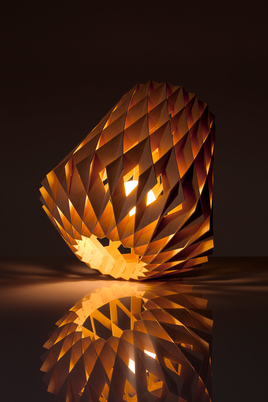 Pilke Signature 28 Table Lamp Birch – from Amos Lighting + Home