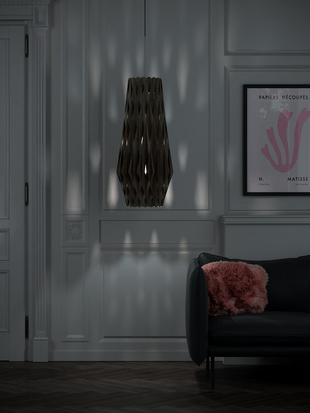 Pilke Signature 30/70 Pendant Black – from Amos Lighting + Home
