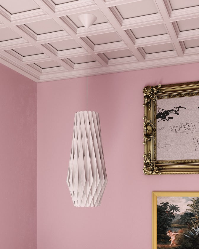 Pilke Signature 30/70 Pendant White – from Amos Lighting + Home