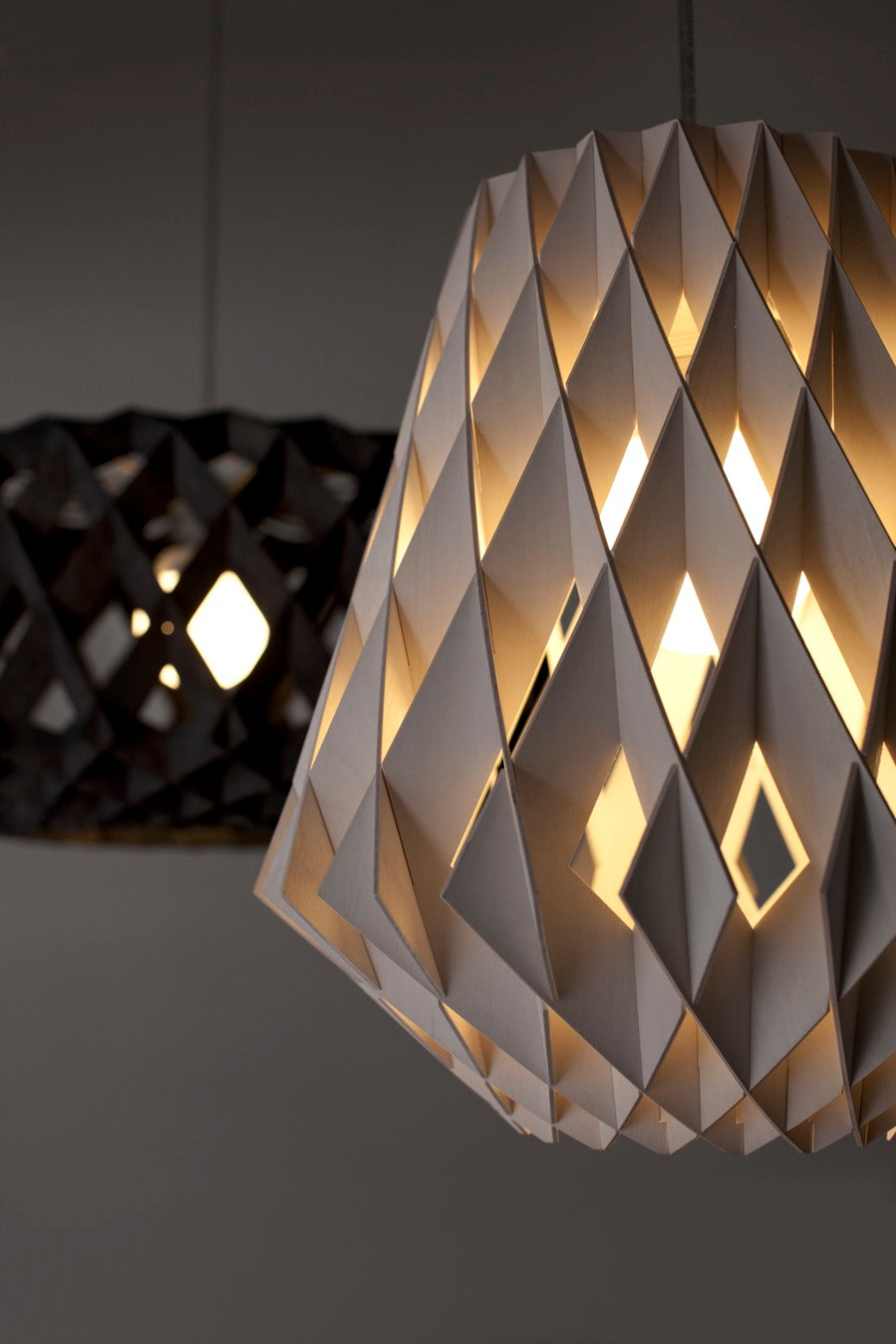 Pilke Signature 36 Pendant Birch – from Amos Lighting + Home