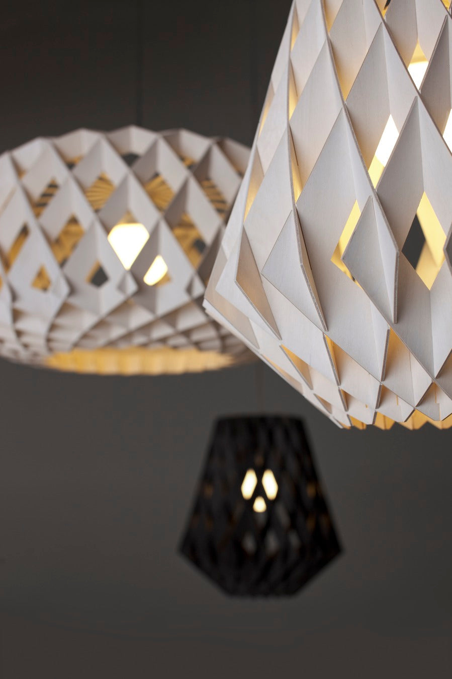 Pilke Signature 36 Pendant White – from Amos Lighting + Home