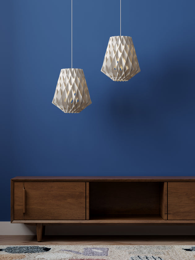 Pilke Signature 36 Pendant White – from Amos Lighting + Home