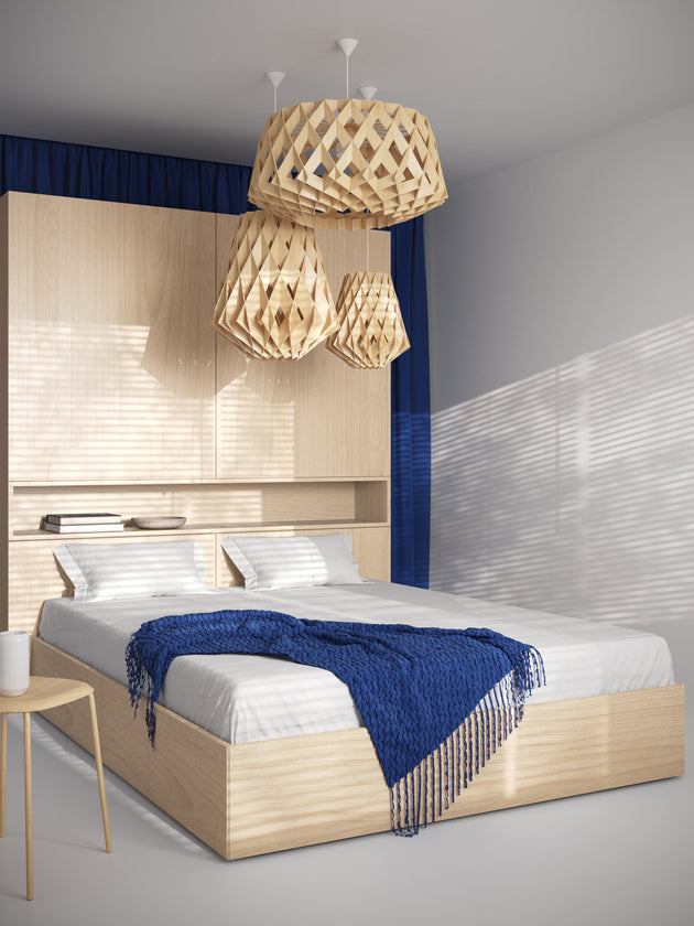 Pilke Signature 50 Pendant Birch – from Amos Lighting + Home