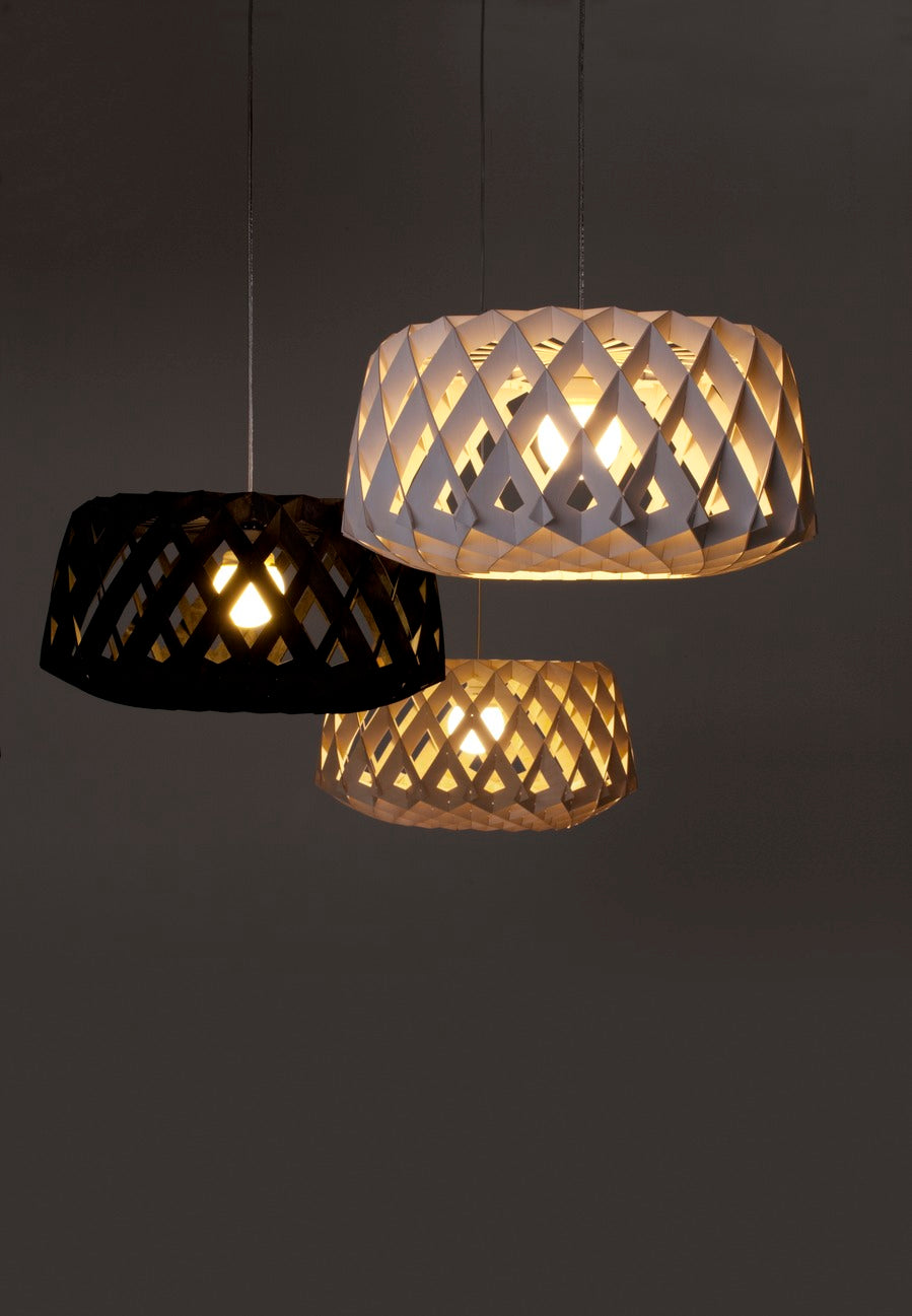 Pilke Signature 60 Pendant Birch – from Amos Lighting + Home