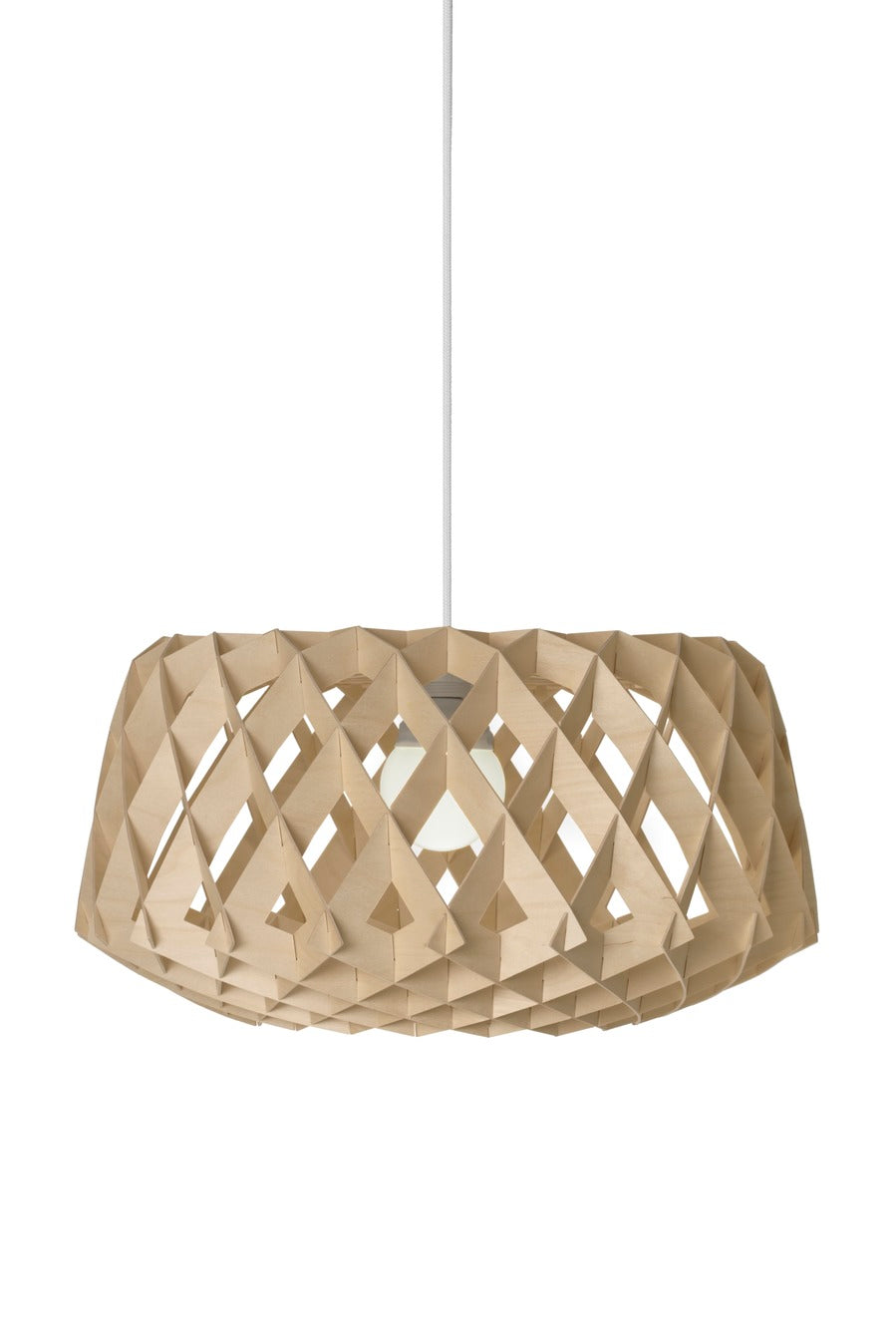 Pilke Signature 60 Pendant Birch – from Amos Lighting + Home