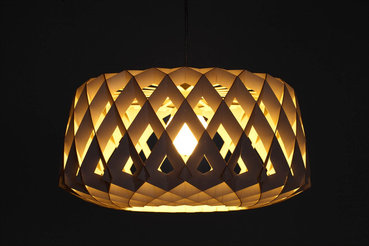 Pilke Signature 60 Pendant Birch – from Amos Lighting + Home
