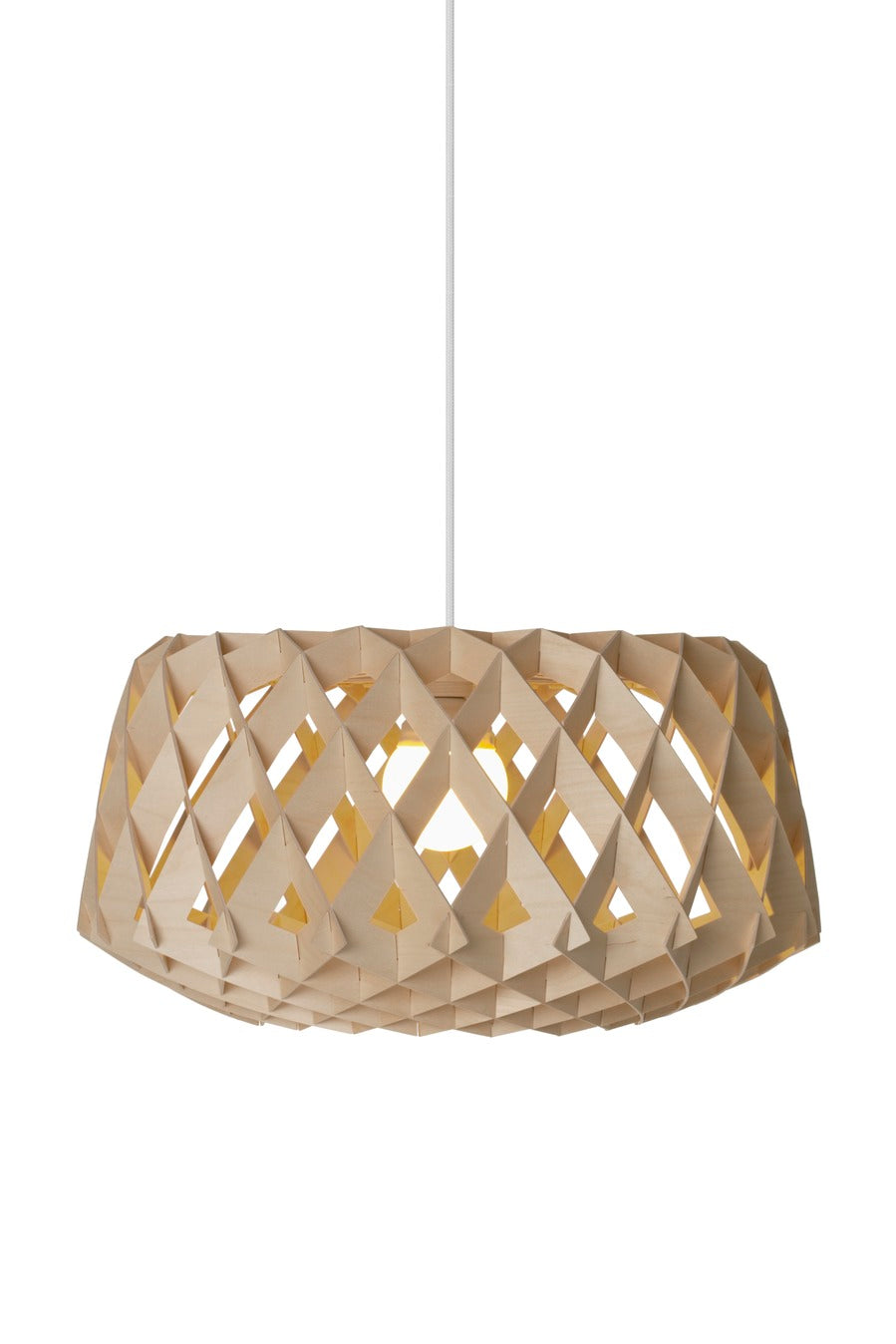 Pilke Signature 60 Pendant Birch – from Amos Lighting + Home