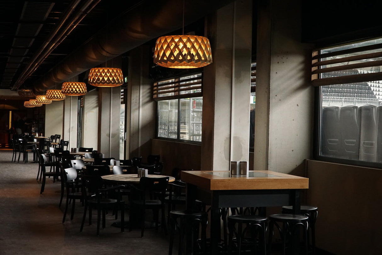 Pilke Signature 60 Pendant Birch – from Amos Lighting + Home