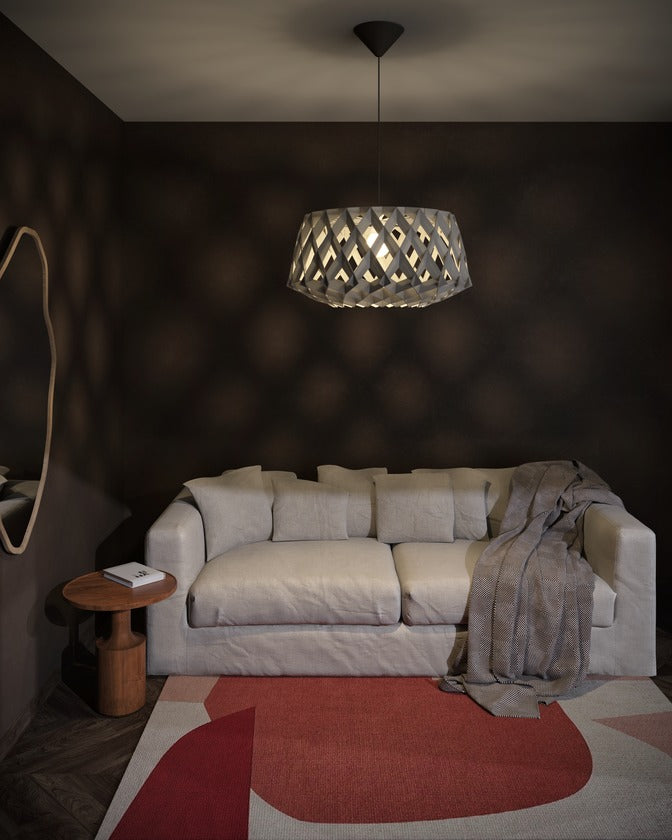 Pilke Signature 60 Pendant White – from Amos Lighting + Home