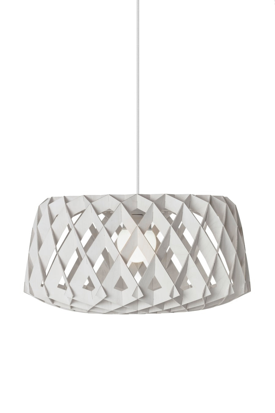 Pilke Signature 60 Pendant White – from Amos Lighting + Home