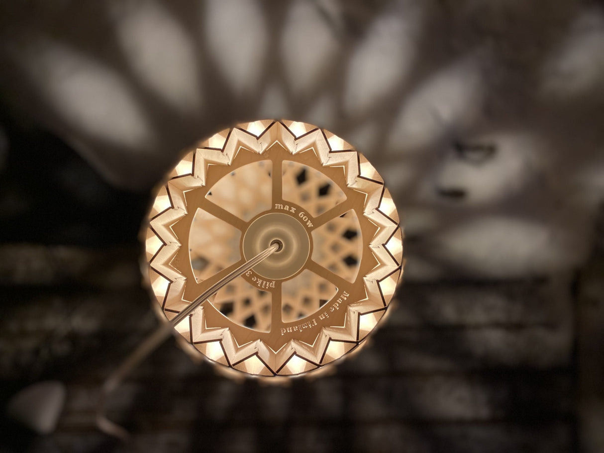 Pilke Signature 64 Pendant Birch – from Amos Lighting + Home