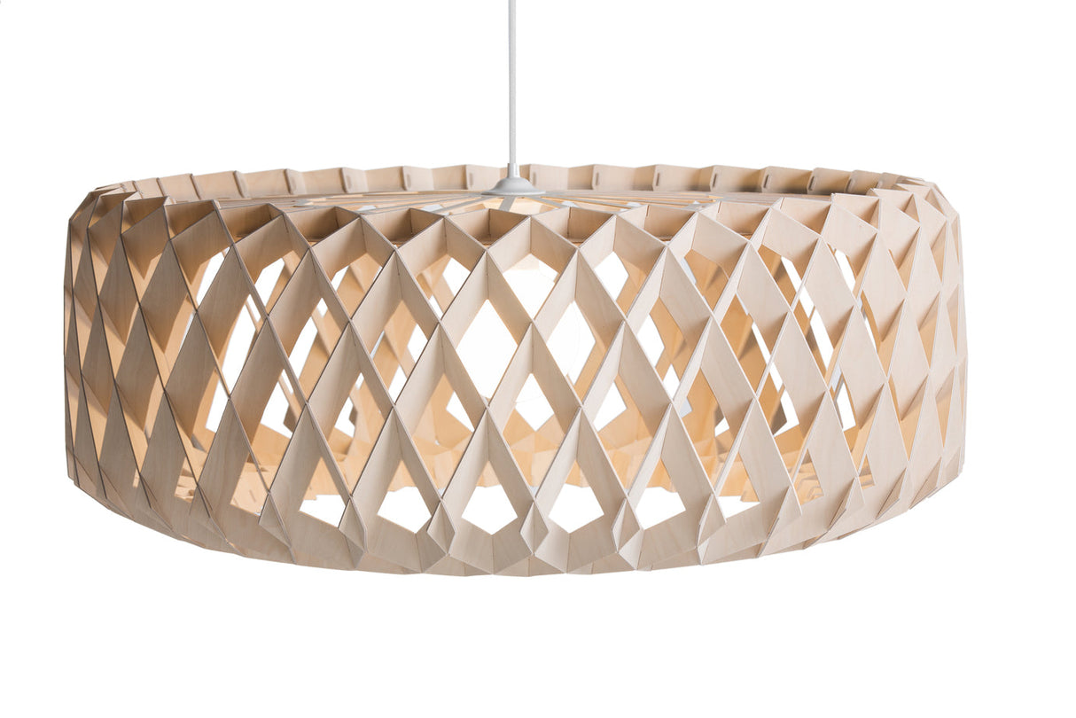 Pilke Signature 80 Pendant Birch – from Amos Lighting + Home