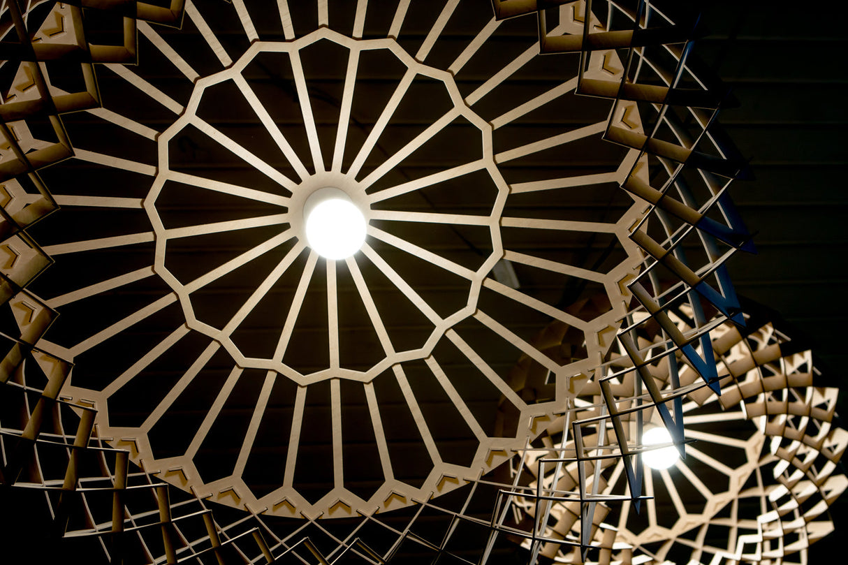 Pilke Signature 80 Pendant Birch – from Amos Lighting + Home