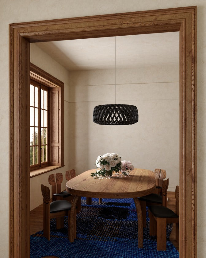 Pilke Signature 80 Pendant Black – from Amos Lighting + Home