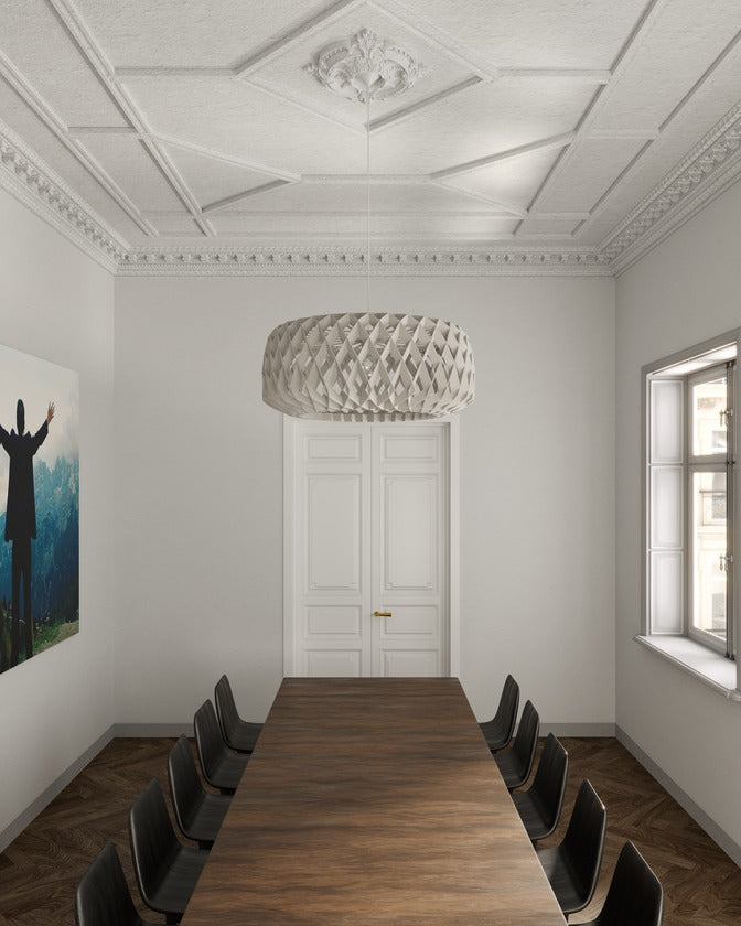 Pilke Signature 80 Pendant White – from Amos Lighting + Home