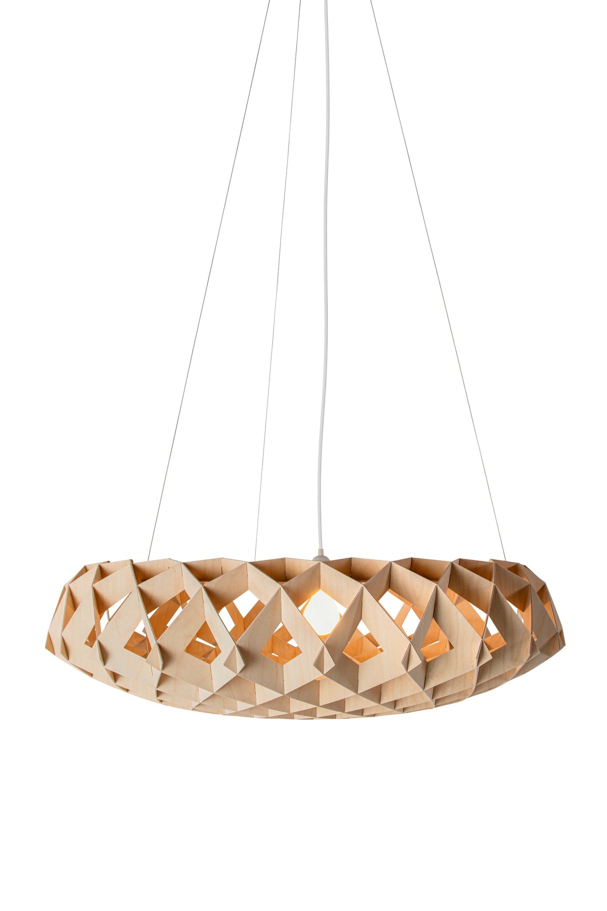 Pilke Signature 95 Pendant Birch – from Amos Lighting + Home