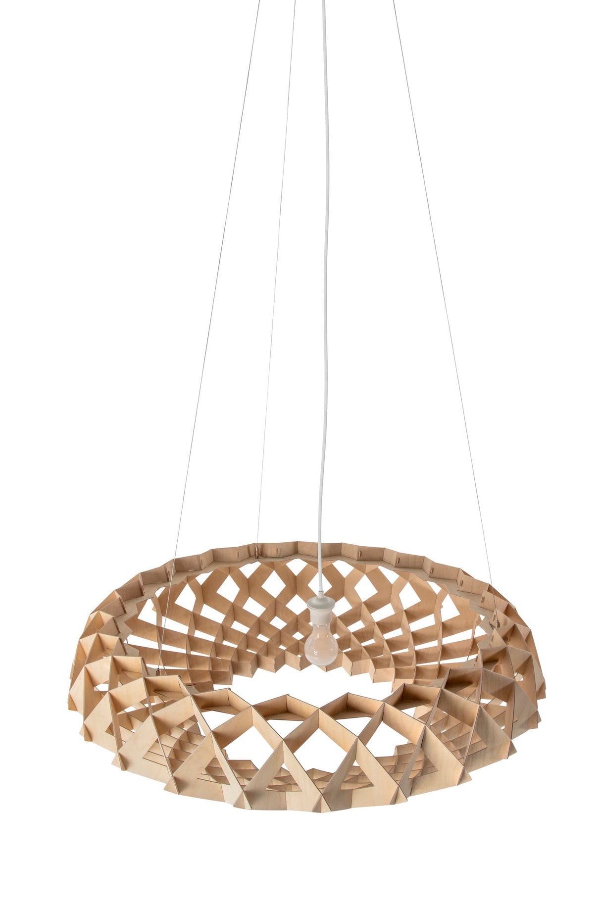 Pilke Signature 95 Pendant Birch – from Amos Lighting + Home