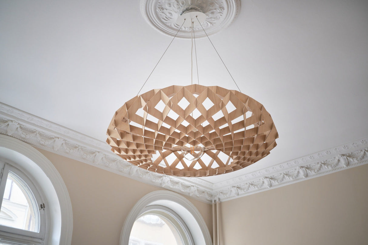 Pilke Signature 95 Pendant Birch – from Amos Lighting + Home